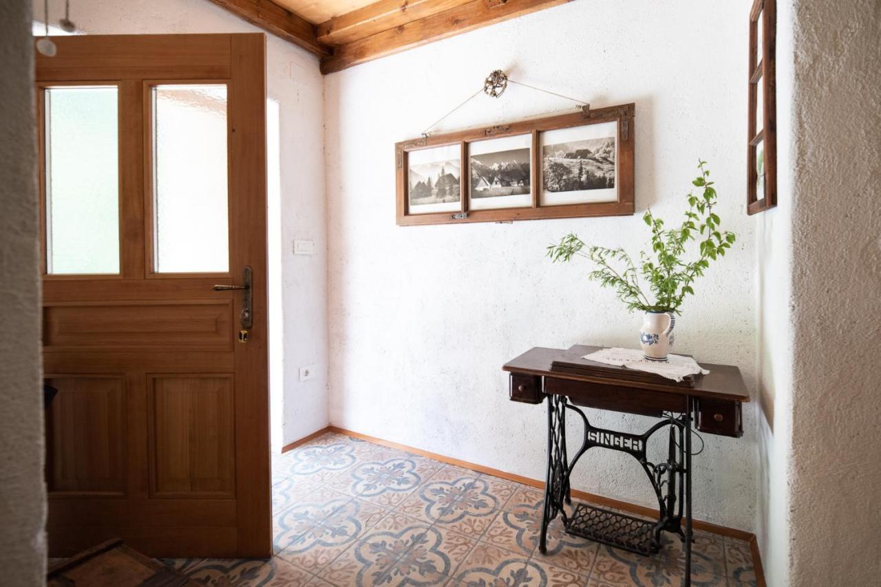 Wild Flower Cottage In Trenta Kültér fotó